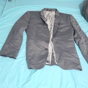 Men's Extra Slim Gray blazer Gray 38R